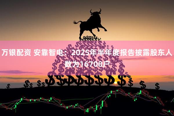 万银配资 安靠智电：2025年半年度报告披露股东人数为16708户