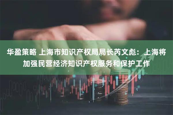 华盈策略 上海市知识产权局局长芮文彪：上海将加强民营经济知识产权服务和保护工作